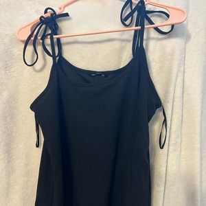 tie strap mini dress